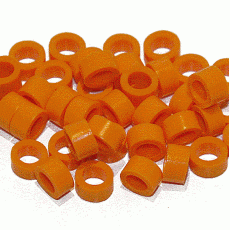 Identification Rings Orange